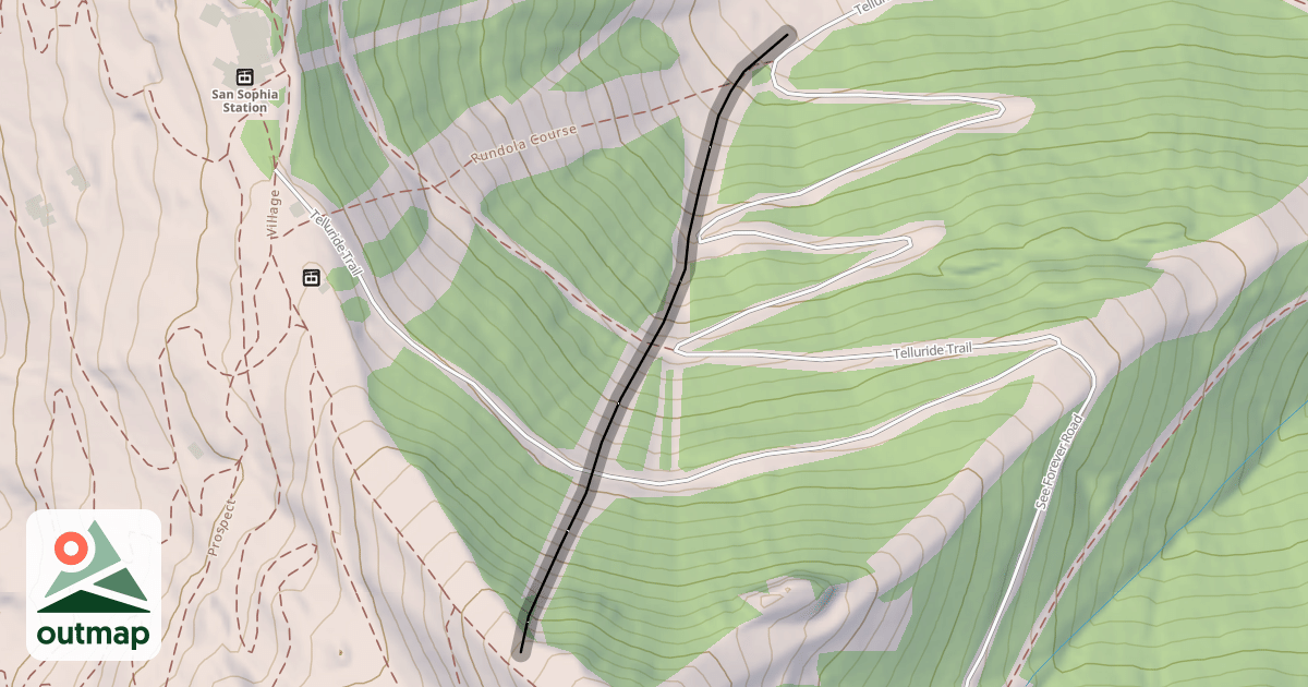 Map of North Chute