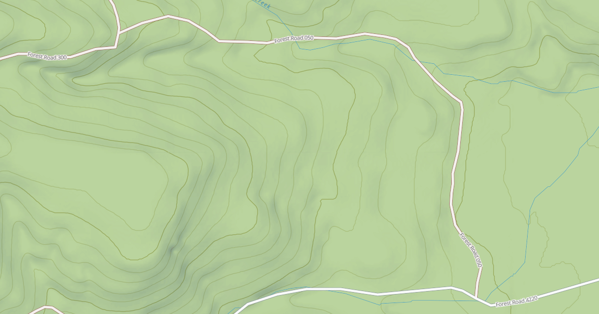 Map preview of USFS Motor Vehicle Use Map Roads {80245F3C-45A7-470D-BEC4-C357E3074A5B}