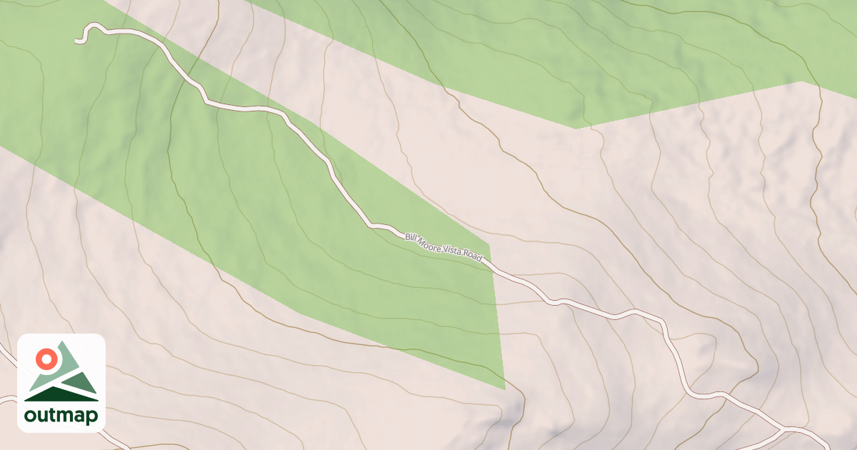 Map of BILL MOORE VISTA