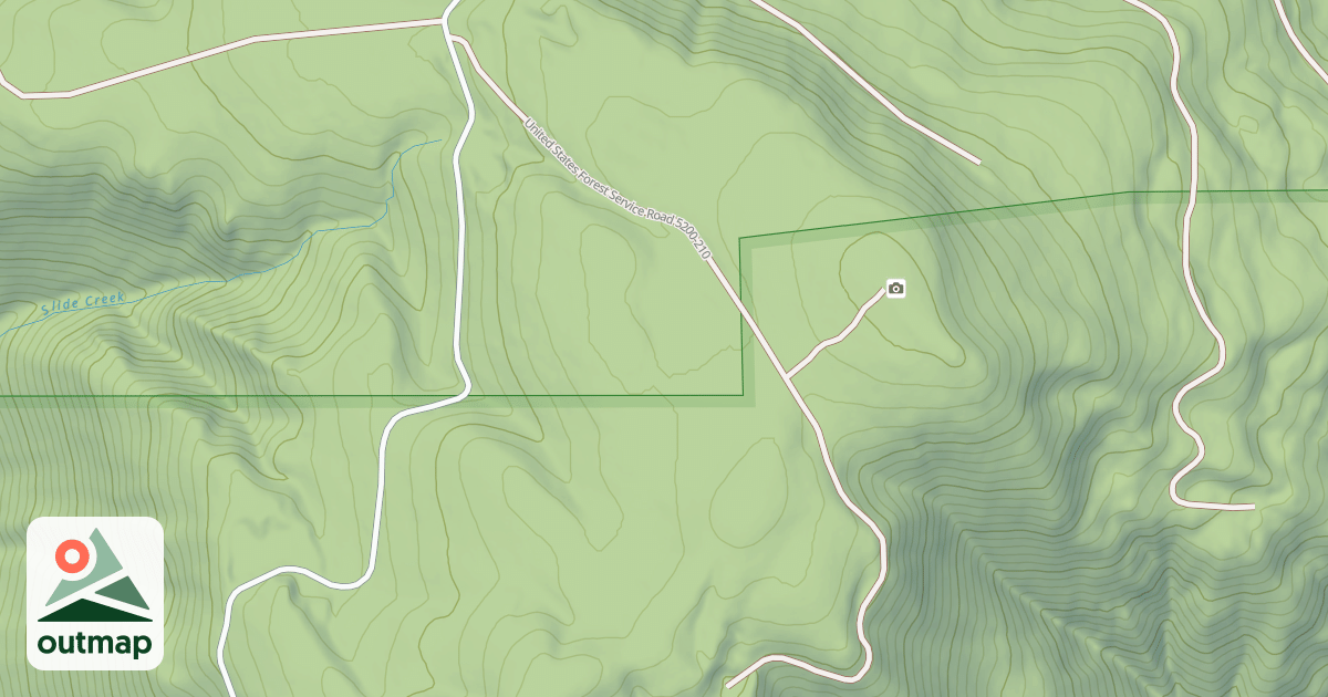 Map of USFS National Forest System Roads {CA2DF71C-81BB-44A0-A644-A199E31A86AA}