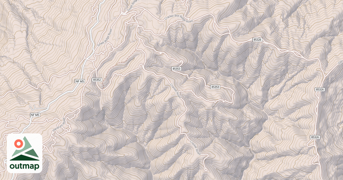 Map of CRACKER