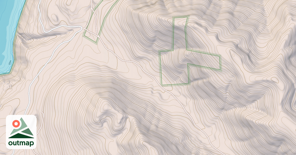 Map of FALLS CREEK