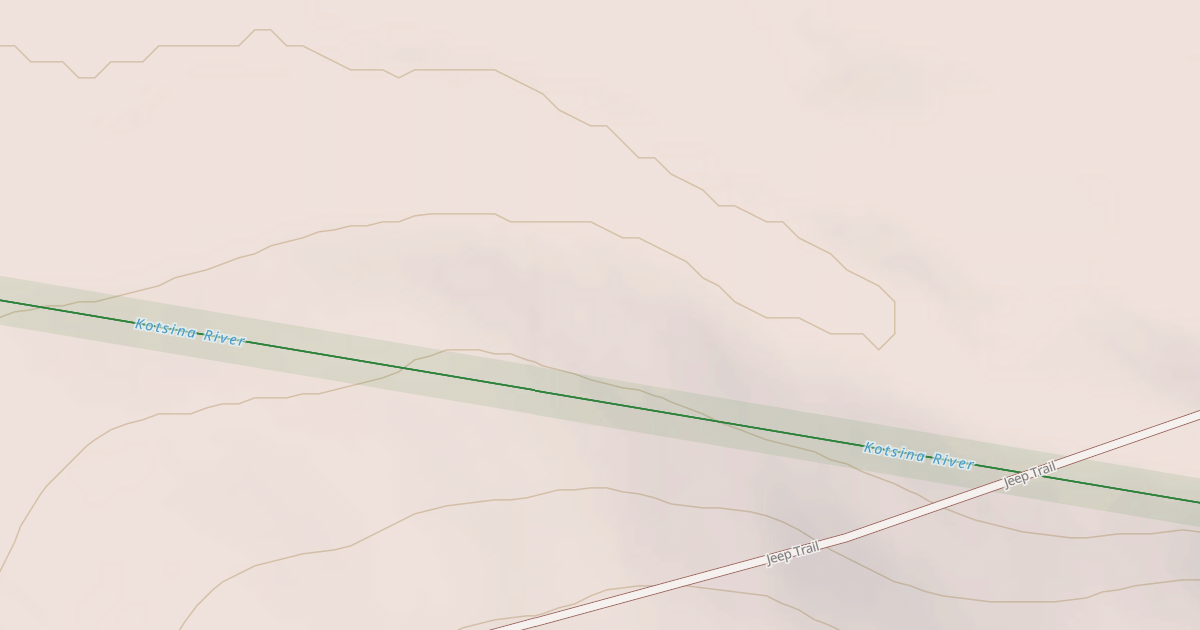 Map preview of Kotsina River Trail