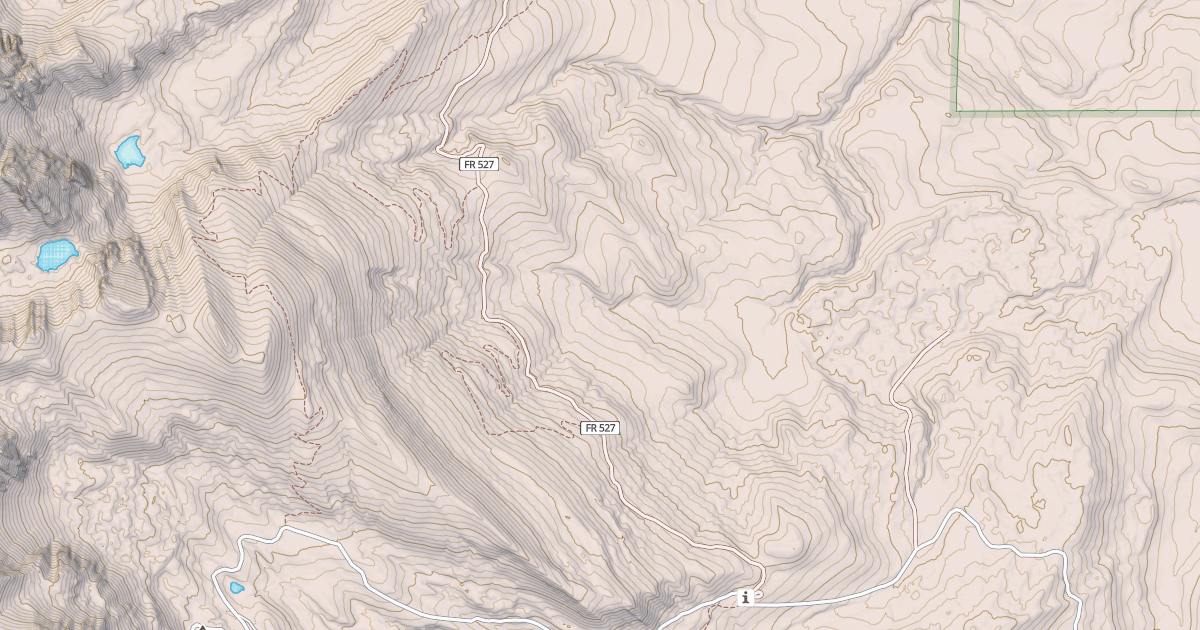 Map preview of Carrol Creek