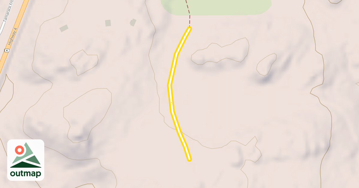 Map of 21. Jack's Trail
