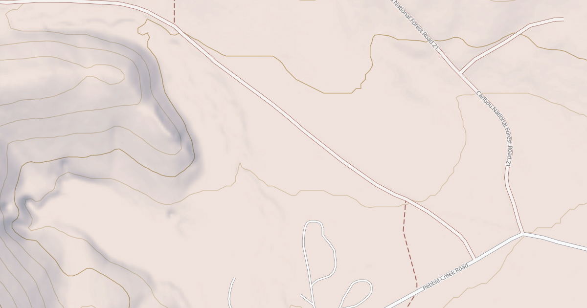 Map preview of North Boundary Trail