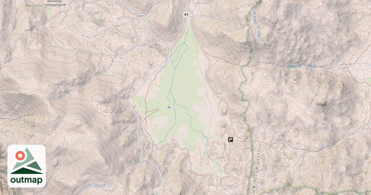 Map of BIG MEADOW