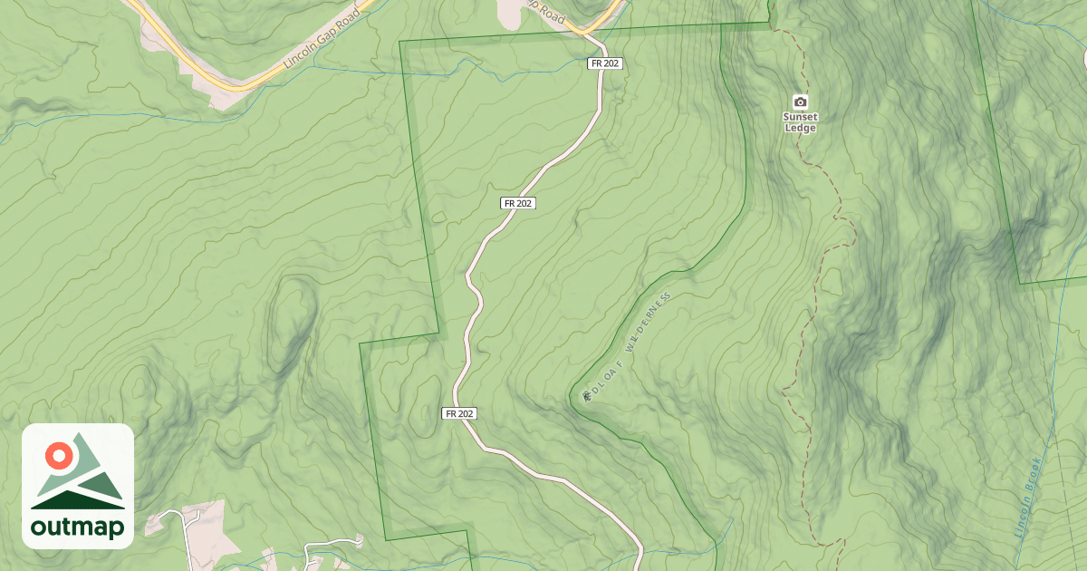 Map of FRENCH SETTLEMENT