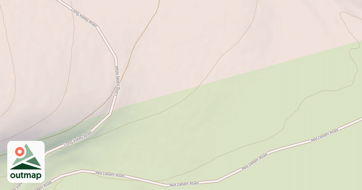 Map of Duck Creek Snowmobile Trail