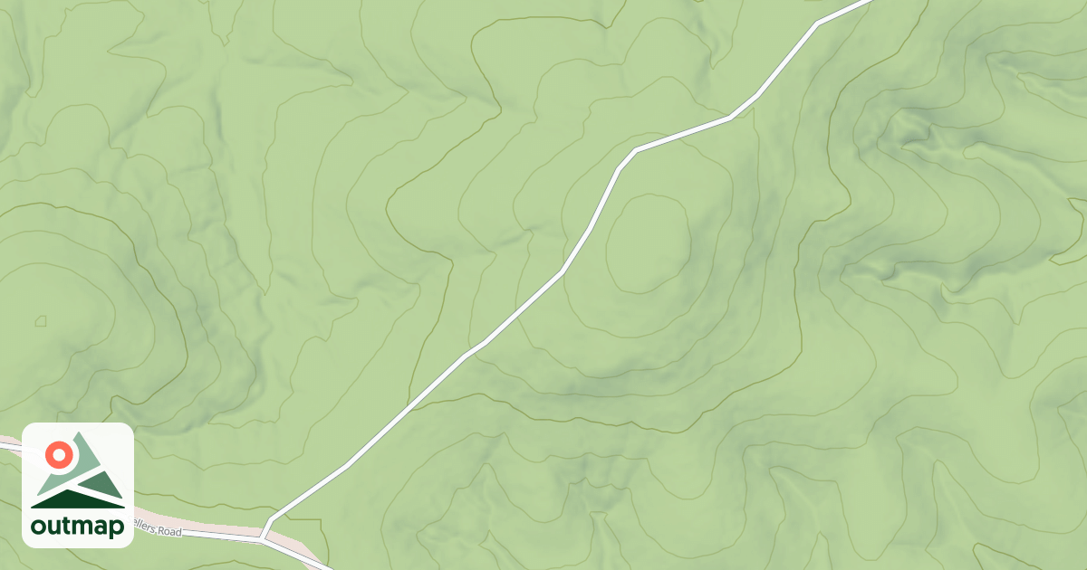 Map of BALD KNOB