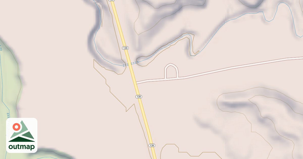 Map of Canyon Pintado Nhd Trail