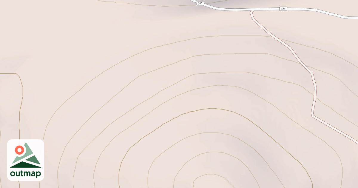 Map of POWELL SPUR E1