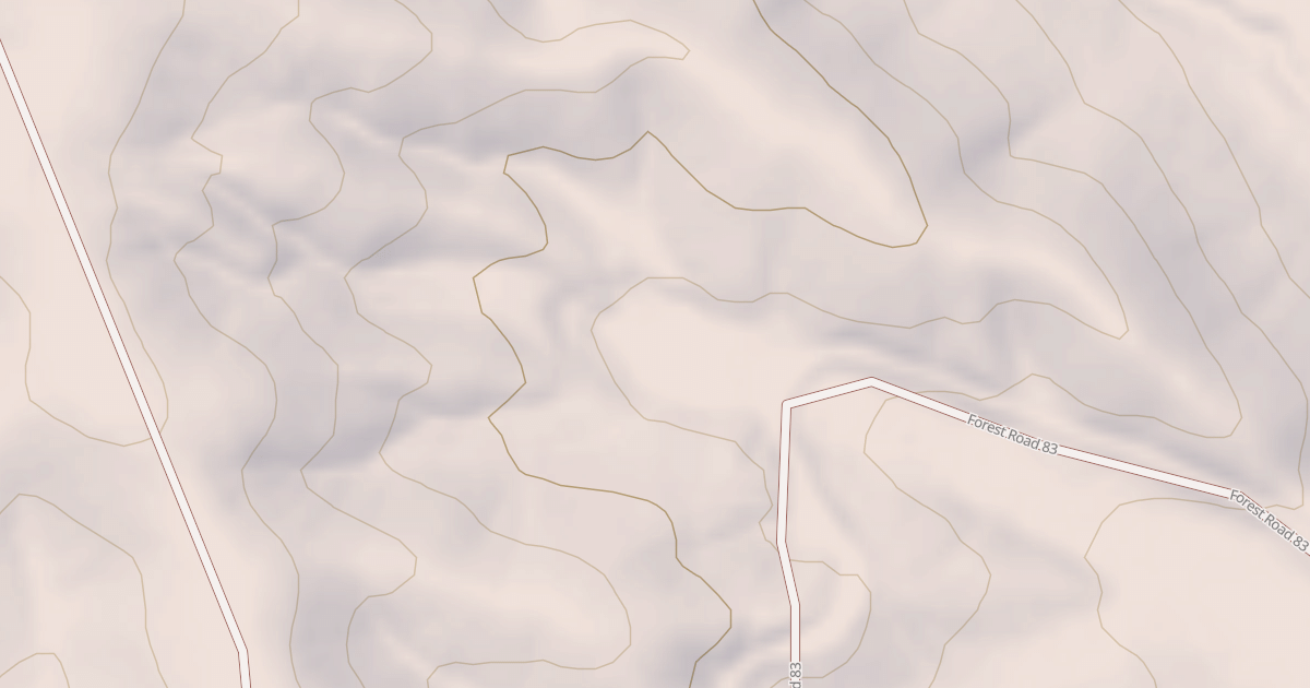 Map preview of USFS National Forest System Roads {43D3E5DA-069B-4053-A17A-C492019F1105}