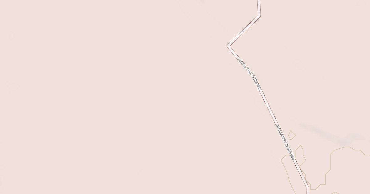 Map preview of Alcona Atv Trail