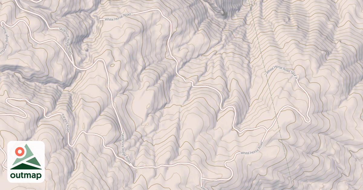 Map of WHITE HORSE