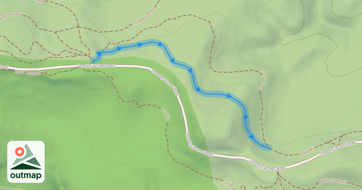 Map of Not So Easy