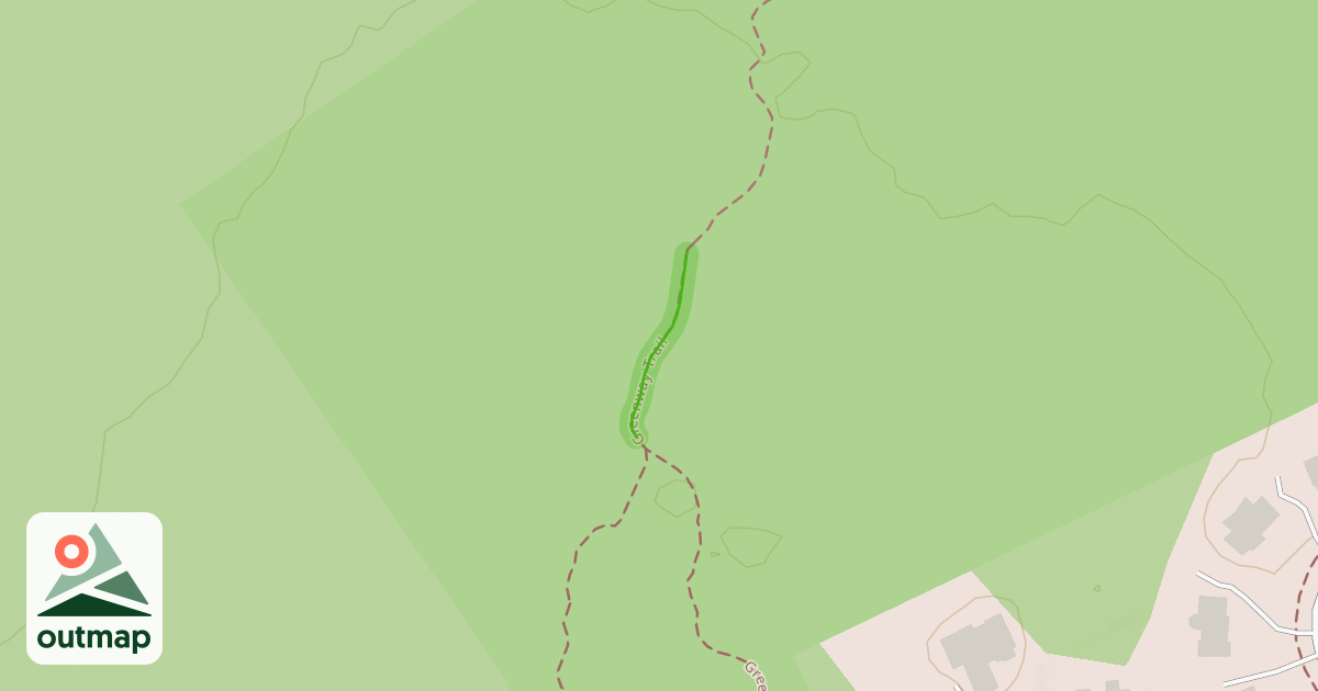 Map of Greenway Trail