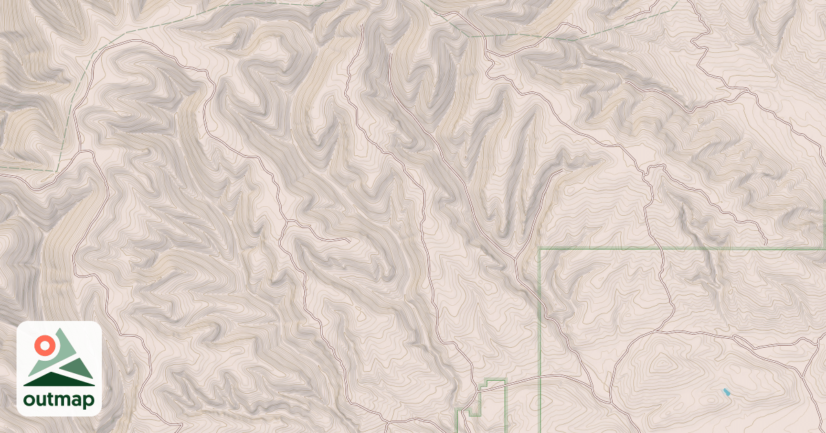 Map of East Hopley Jeep