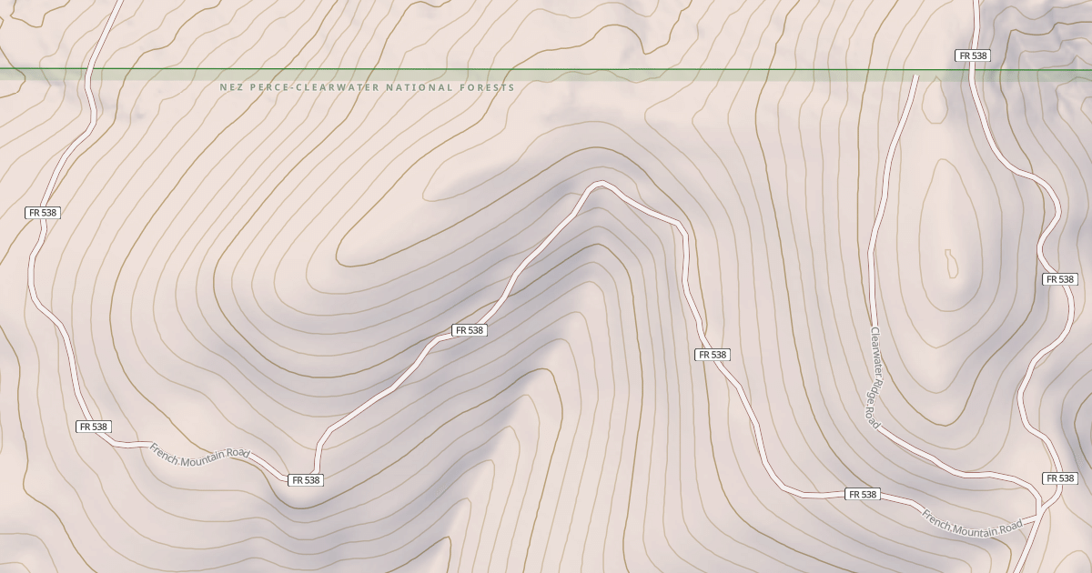 Map preview of FRENCH MOUNTAIN