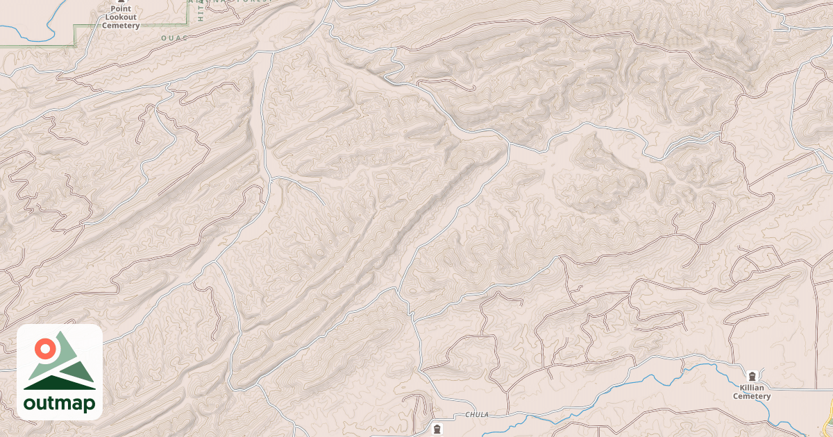 Map of GAFFORD CREEK