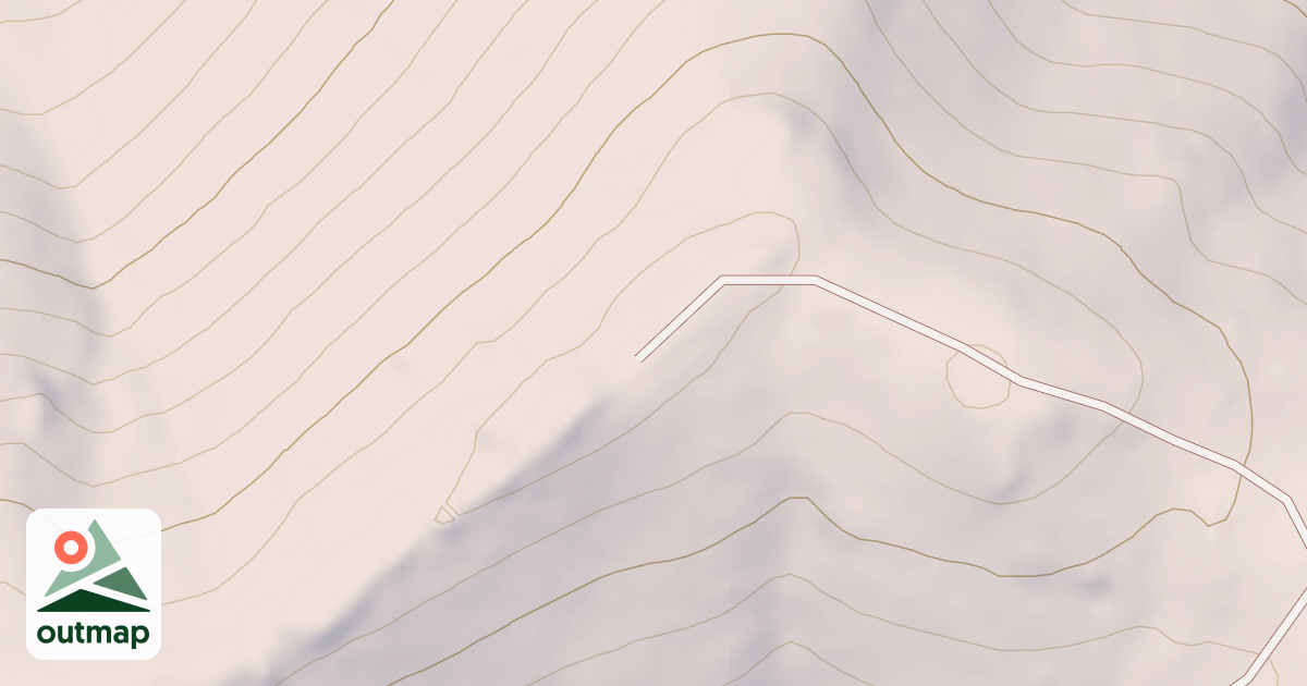 Map of CORRAL SPUR