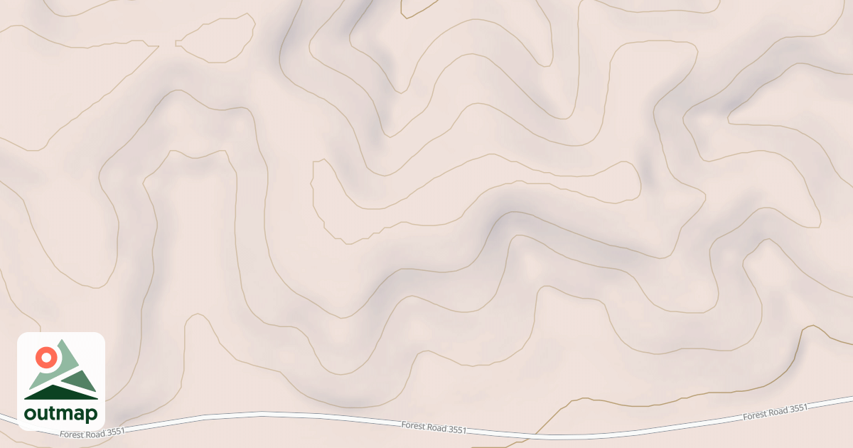 Map of BULL RIDGE