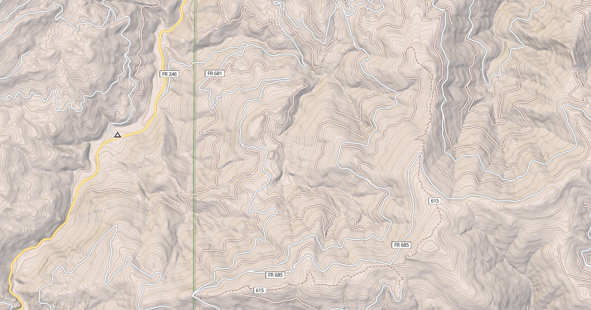 Map preview of LEN CREEK