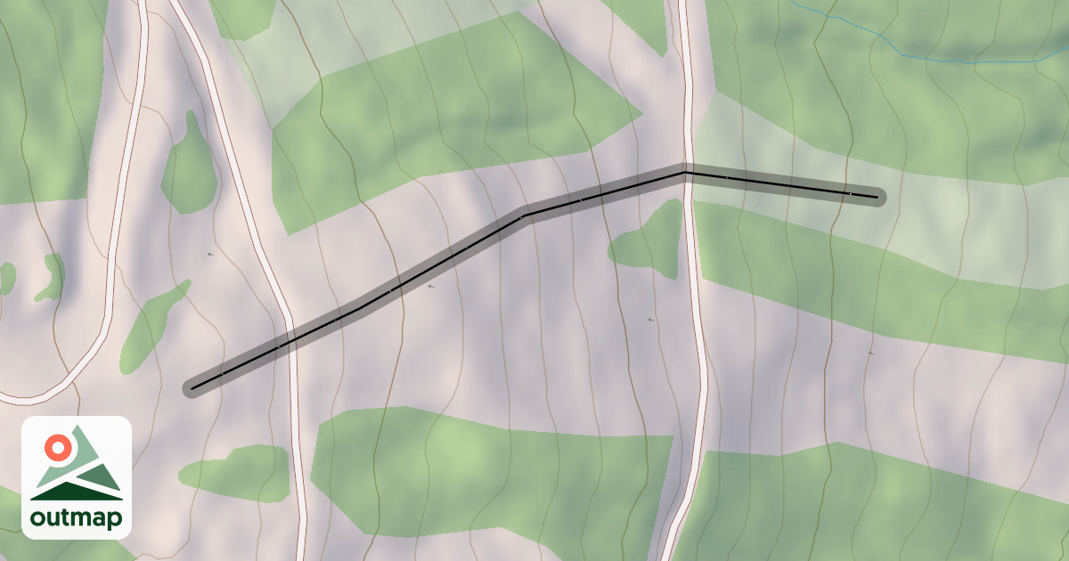 Map of Upper Coyote 7