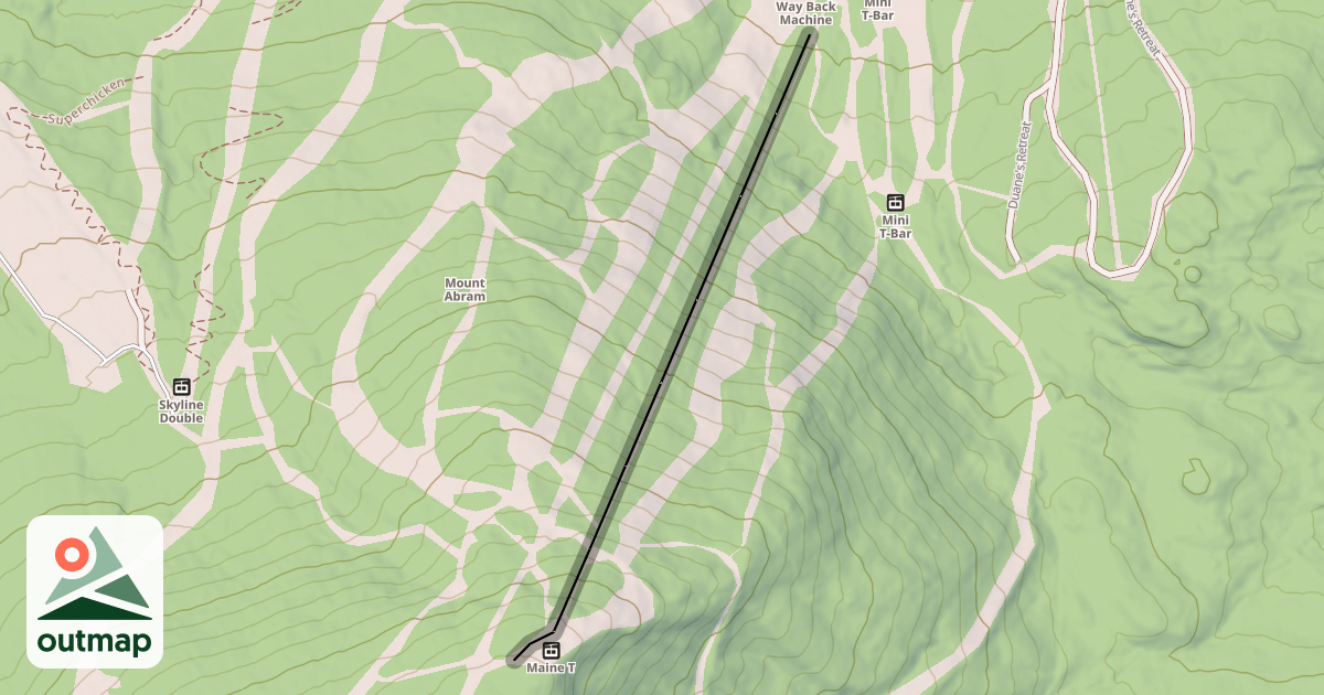 Map of T-Line