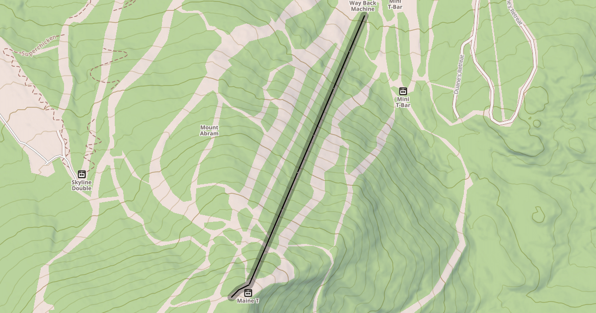 Map preview of T-Line