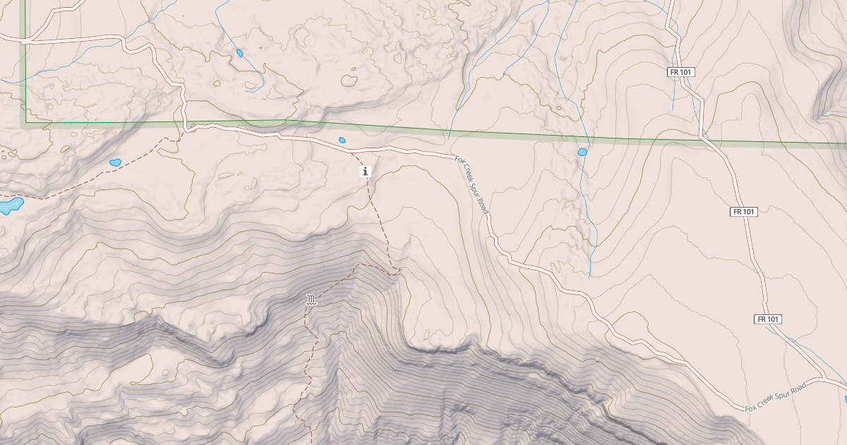 Map preview of FOX CR SPUR