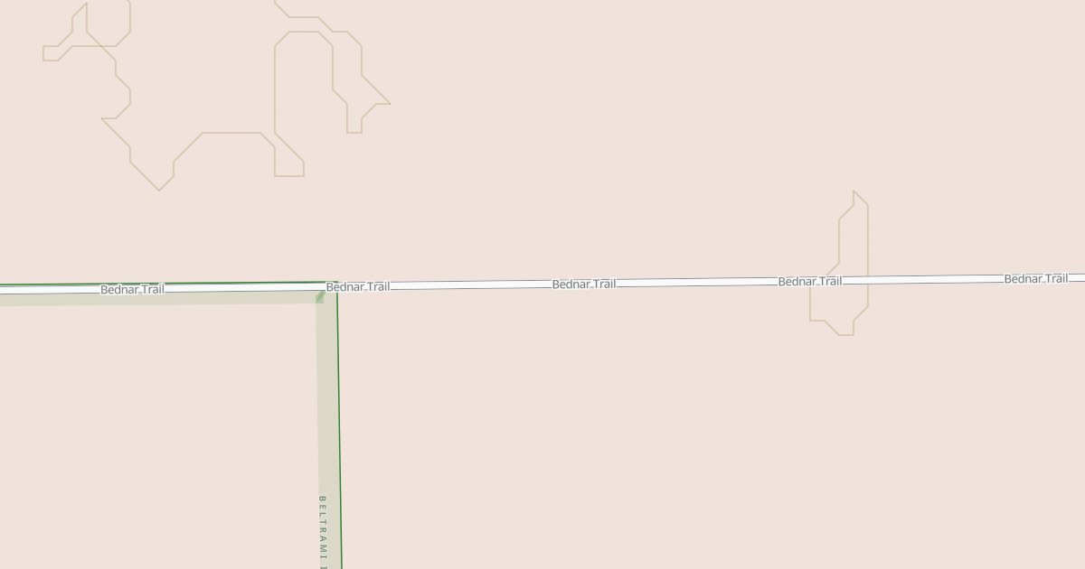 Map preview of Warroad/Roseau Trails