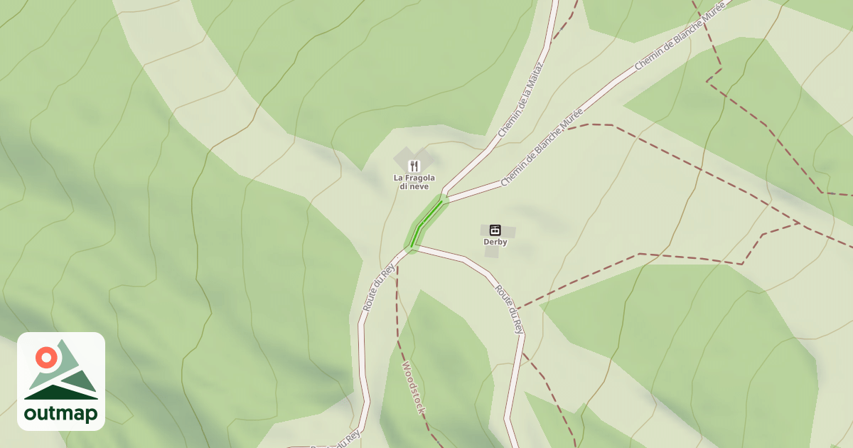 Map of Chemin de Blanche Murée