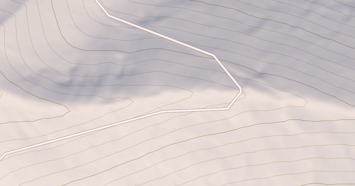 Map preview of Drinkwater Gulch