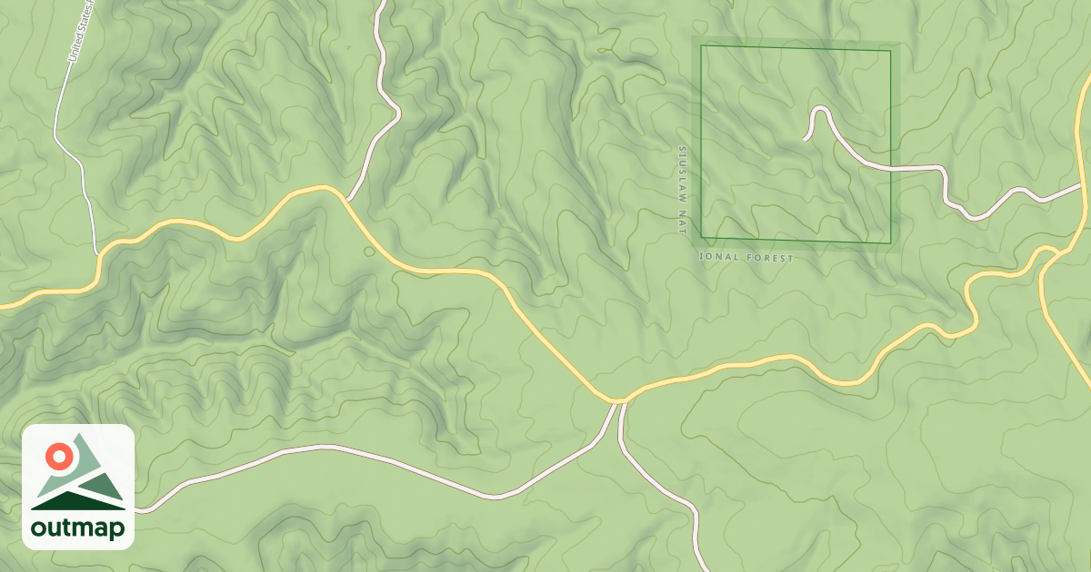 Map of DICK'S FORK