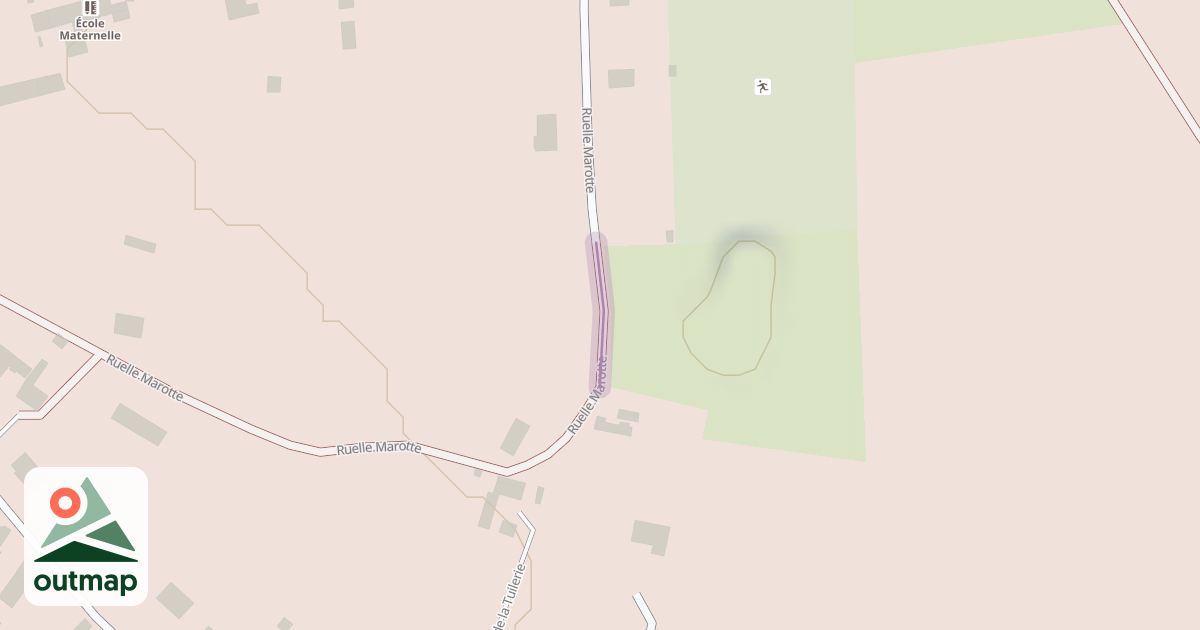 Map of Ruelle Marotte