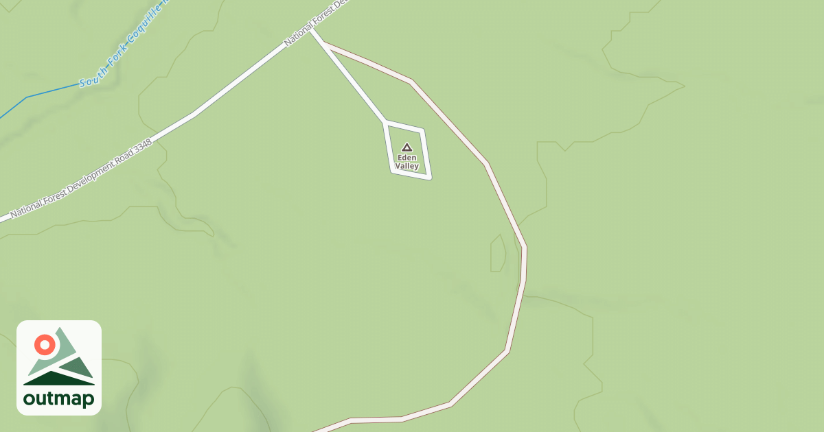 Map of EDEN VALLEY CAMPGROUND