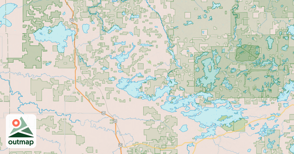 Map of David Dill-Arrowhead State Trail