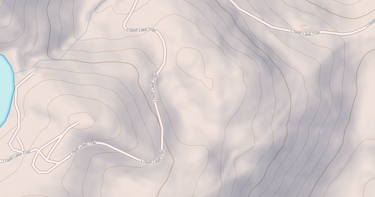 Map preview of CRATER LAKE SPUR C