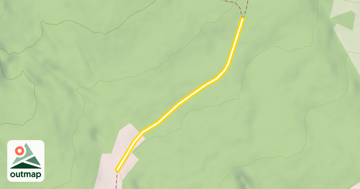 Map of Chemin des Brenets aux Granges de Germinand