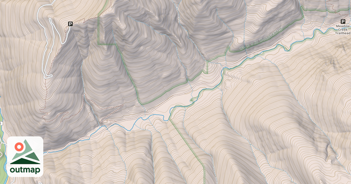 Map of 270 RAPID RIVER