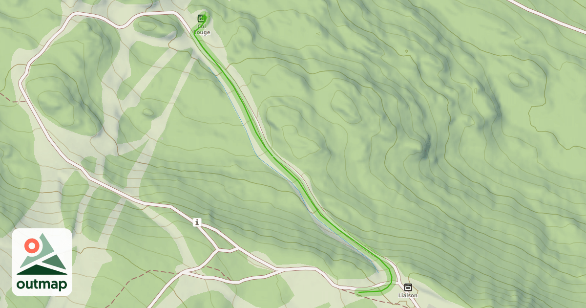 Map of Belvédère bas