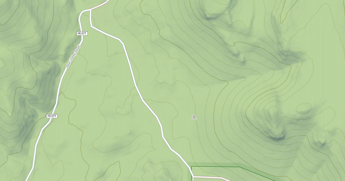 Map preview of USFS National Forest System Roads {3C51FA73-8E6B-4838-9D20-000F22FC87CA}