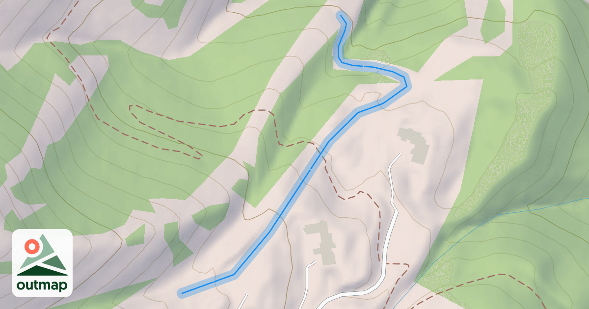 Map of South fork