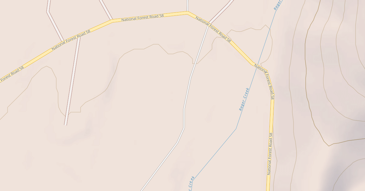 Map preview of USFS Motor Vehicle Use Map Roads {7030CD8A-EA34-4E9C-88B5-59202DE421FD}