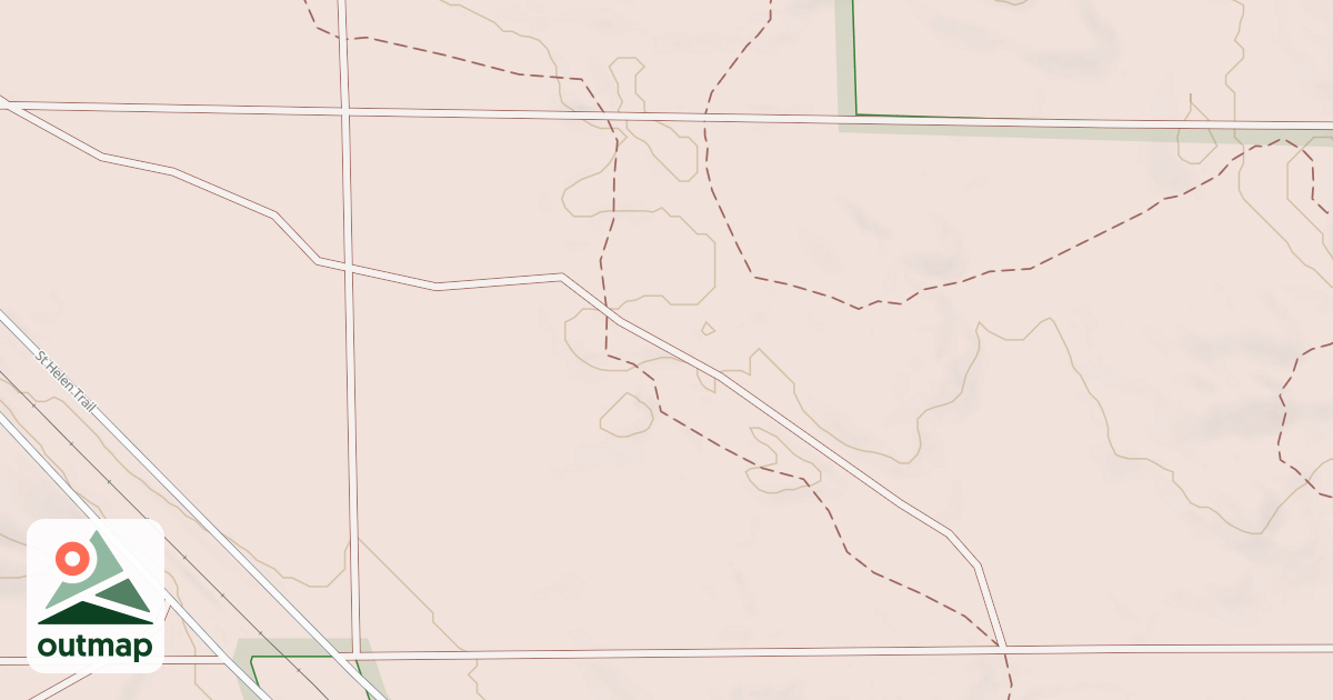 Map of Ogemaw Hills Trail