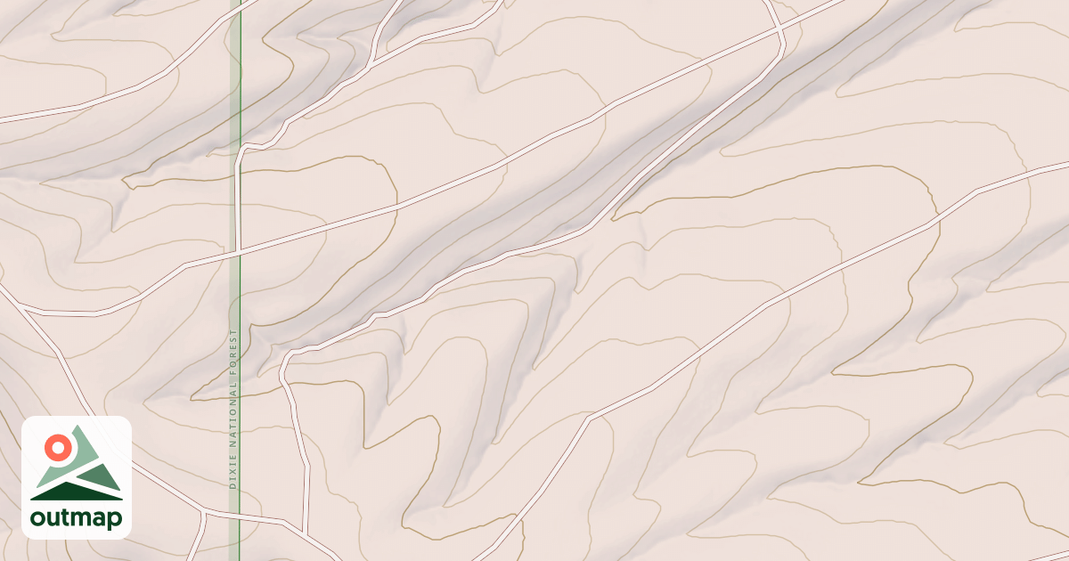 Map of BLM National GTLF Public Motorized Roads 198d0c5a-1679-4d8f-a1f8-aeb6dd065064