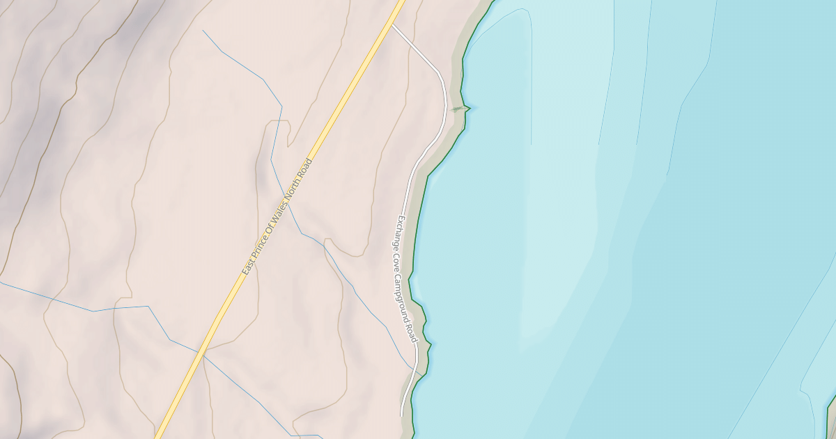 Map preview of EXCHANGE COVE CAMPGROUND