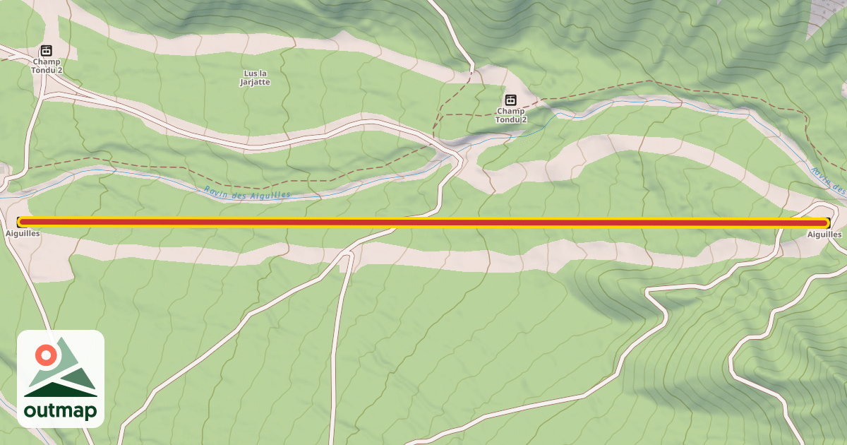 Map of Aiguilles