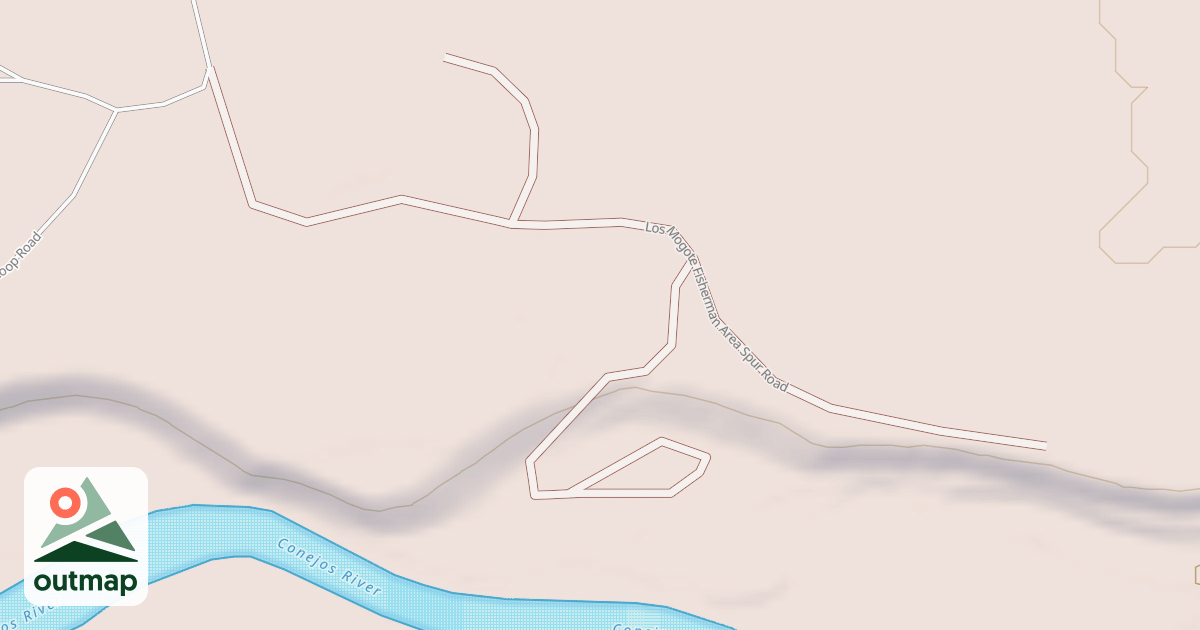 Map of LOS MOGOTE FISHERMAN AREA